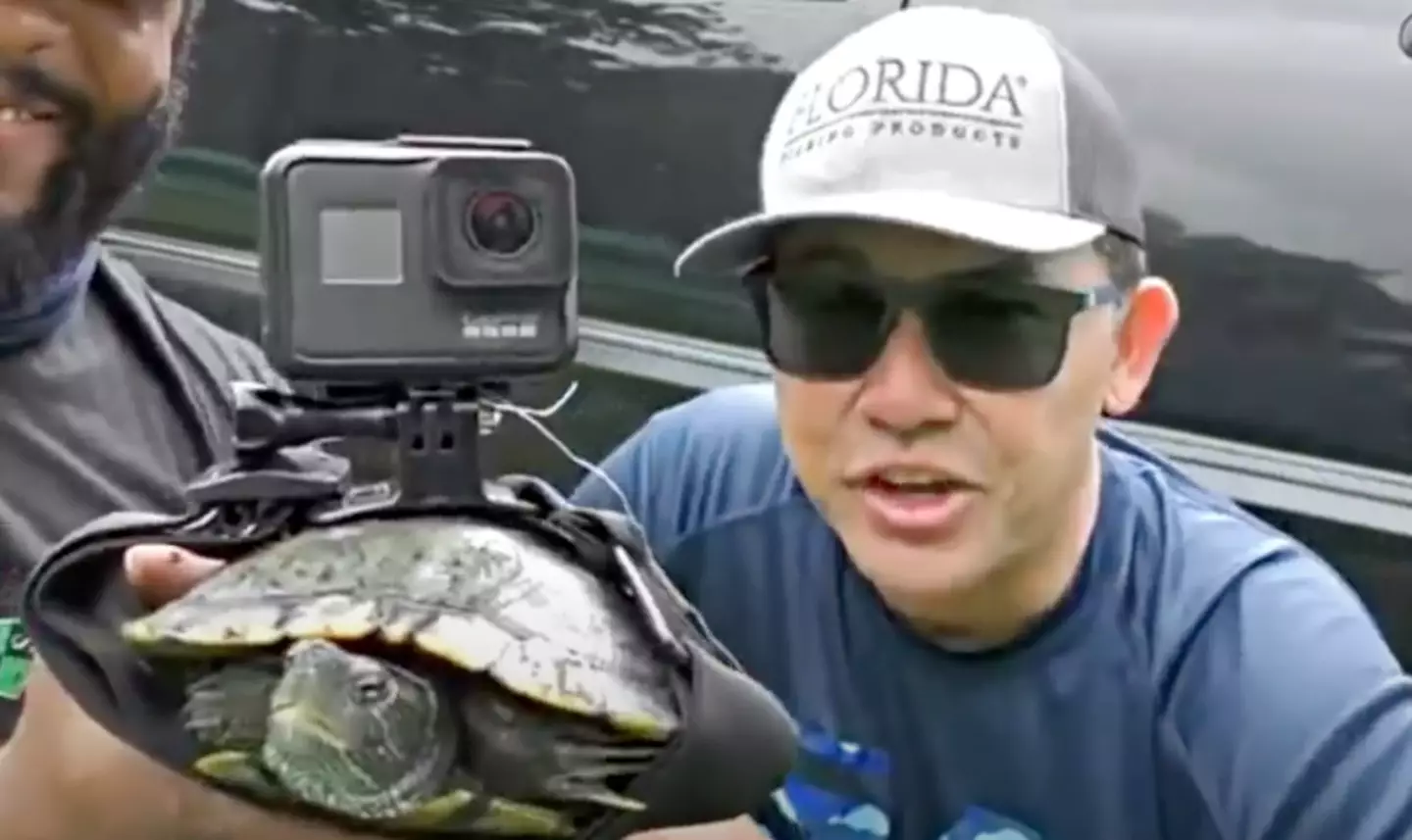 This turtle was 'a savage' (YouTube/Monster Mike Fishing)