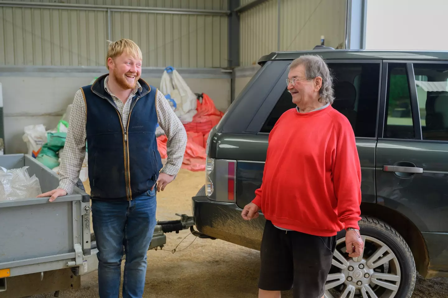 Kaleb returns to find someone else has been farming his patch (Amazon Prime Video)