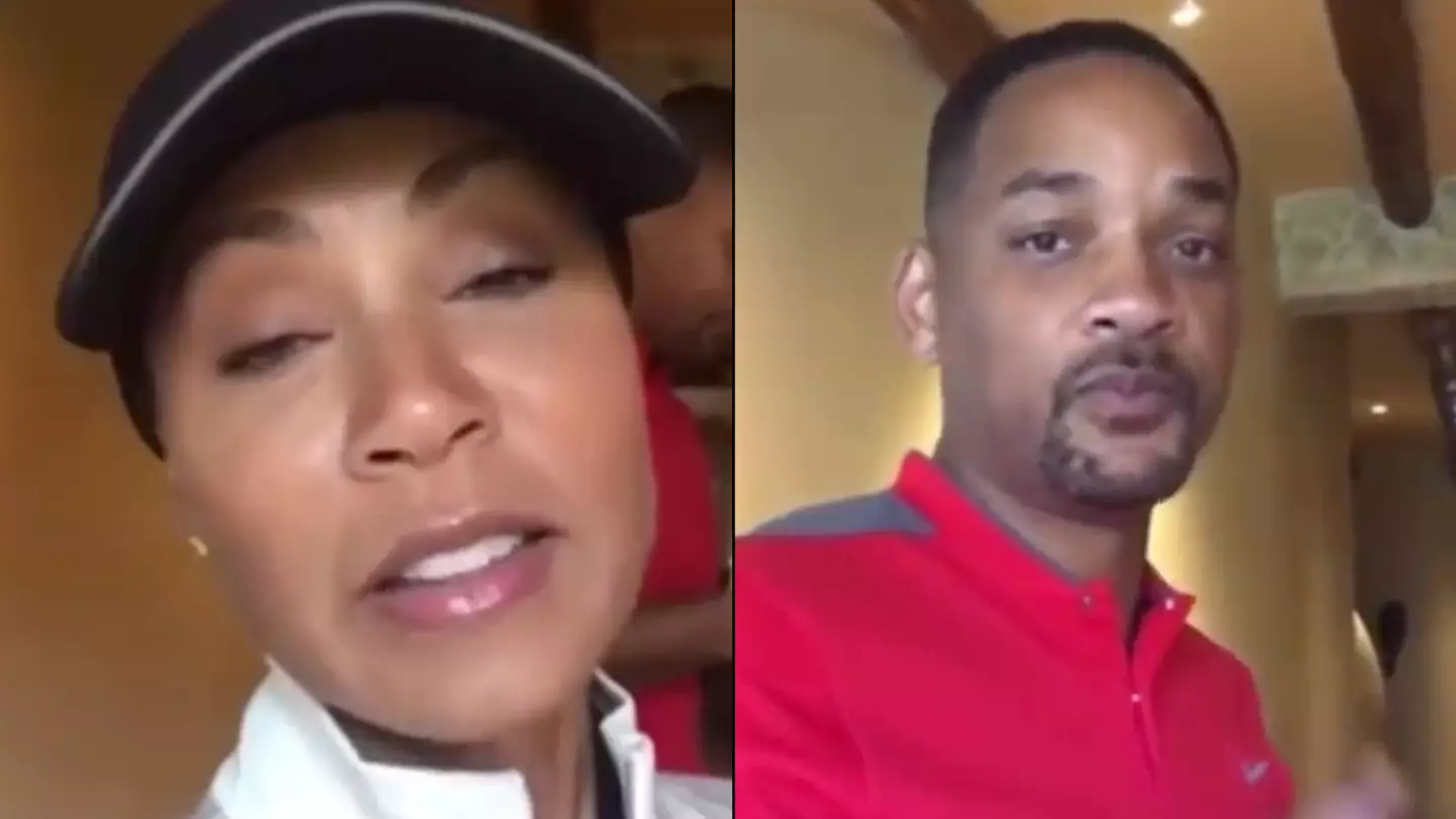 Clip Of Jada Pinkett Smith Forcing Will Smith To Respond On Instagram Live Resurfaces