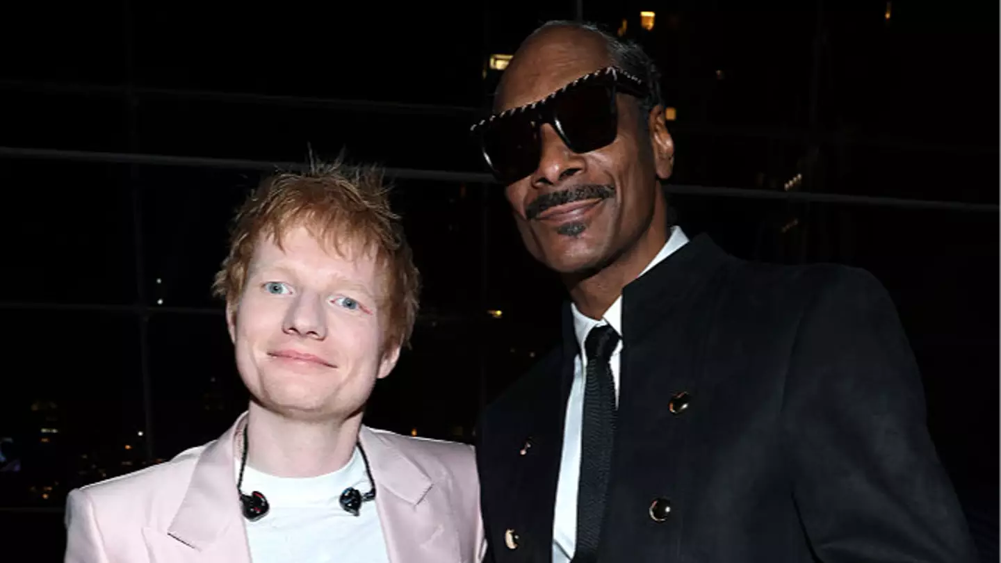 Ed Sheeran admits he lost the 'ability to see' after smoking blunt with Snoop Dogg