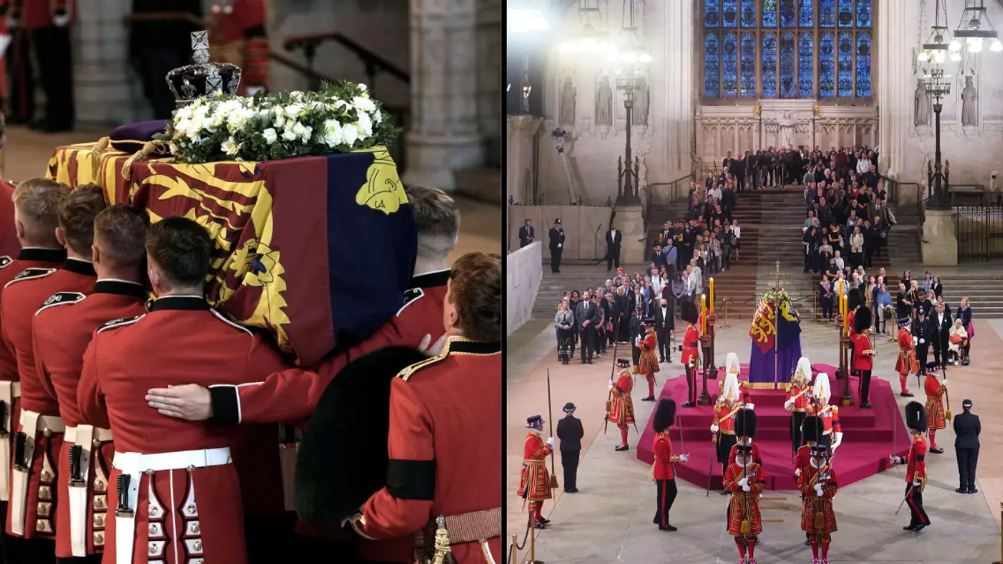 The very biblical reason why the Queen's body left Buckingham Palace at 2:22 pm