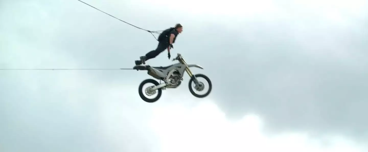 Tom Cruise loves a good stunt.