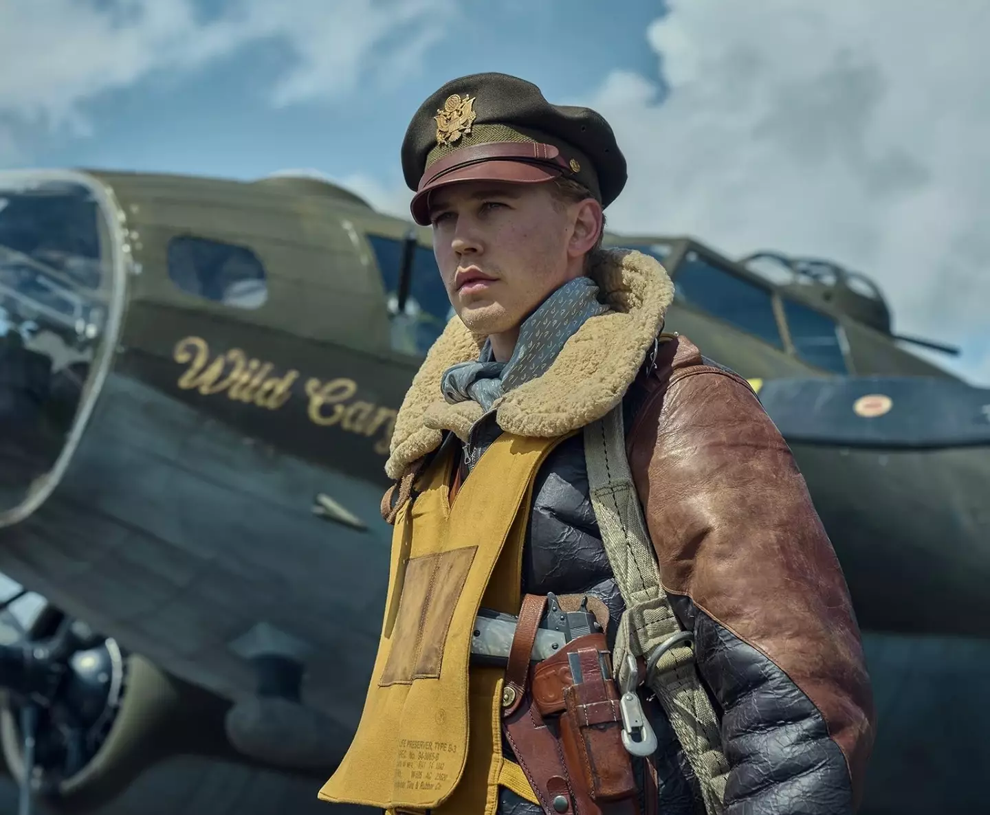 Austin Butler in Masters of the Air.