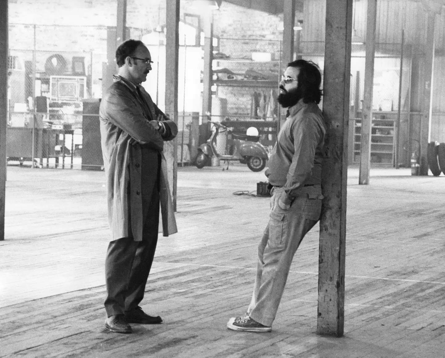 Gene Hackman and Francis Ford Coppola worked together on The Conversation together, with the director paying tribute (Sunset Boulevard via Getty Images)