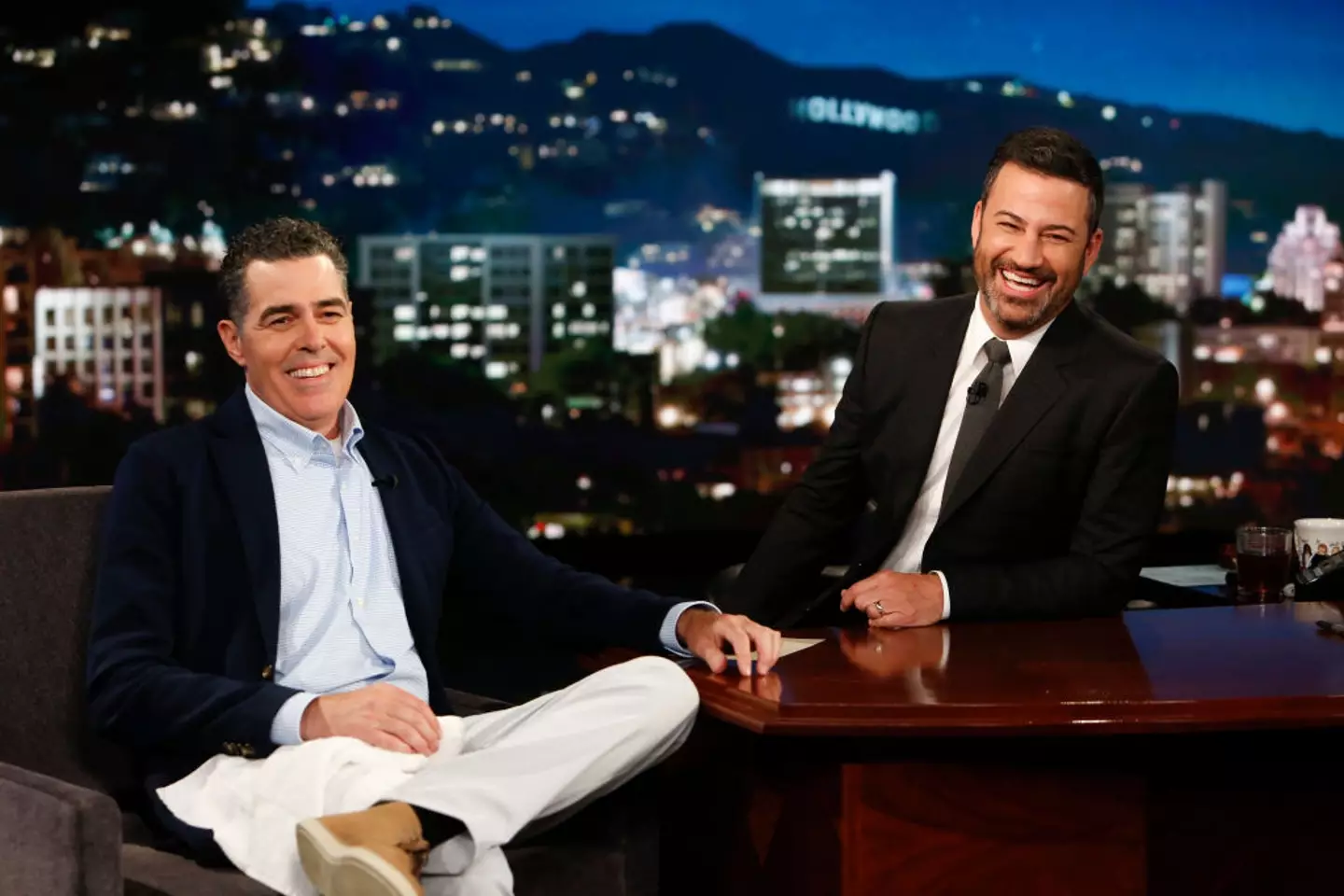 Adam Carolla said he text Jimmy shortly after the situation (Randy Holmes/Disney General Entertainment Content via Getty Images)