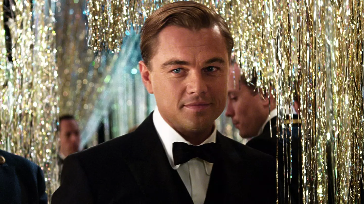 DiCaprio in The Great Gatsby.