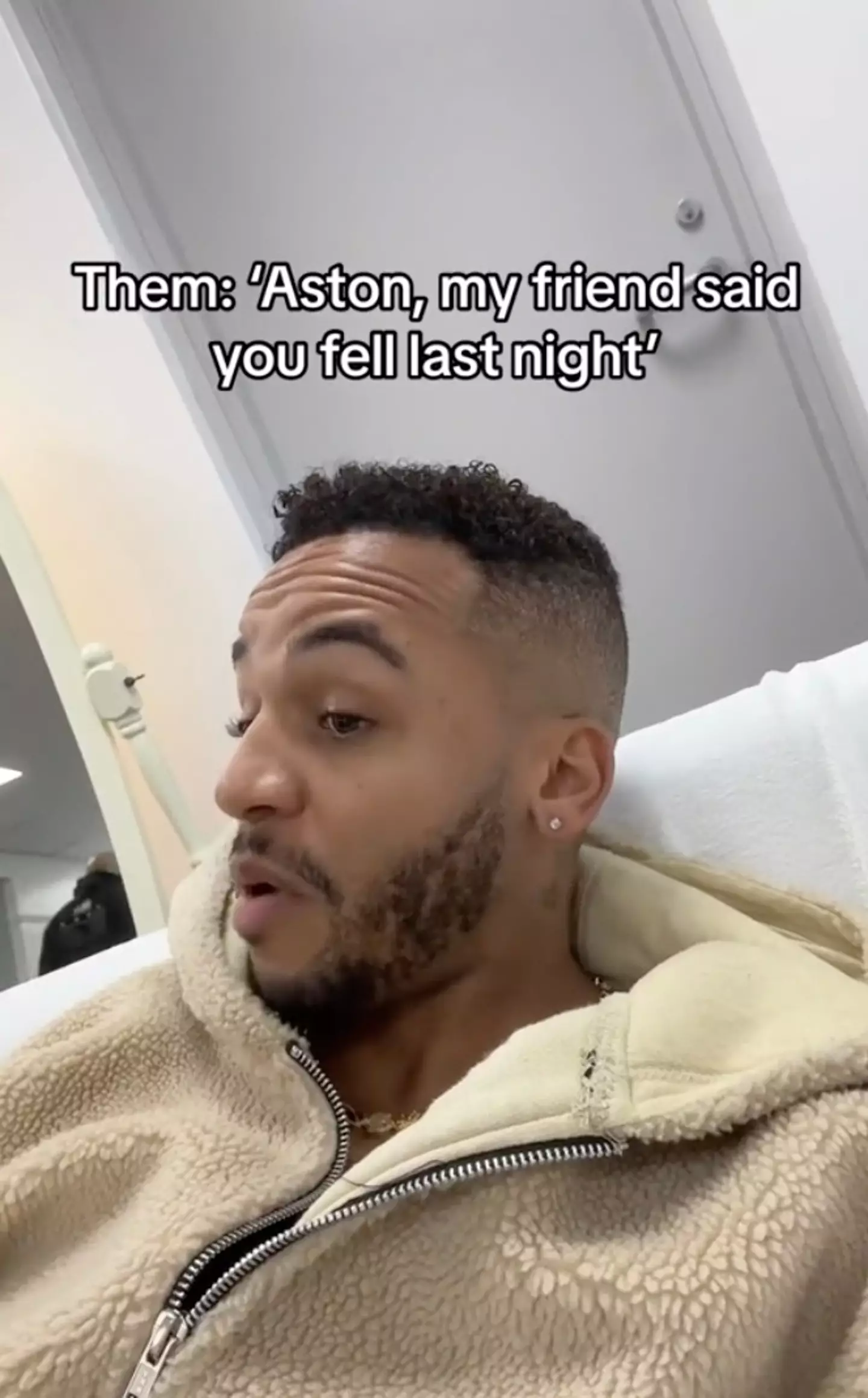 Aston Merrygold shared a hilarious response to social media users teasing him.