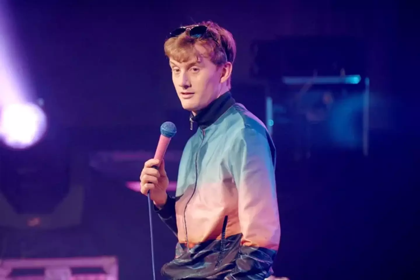 Acaster spoke about it in his 2019 comedy special (James Acaster/Vimeo)