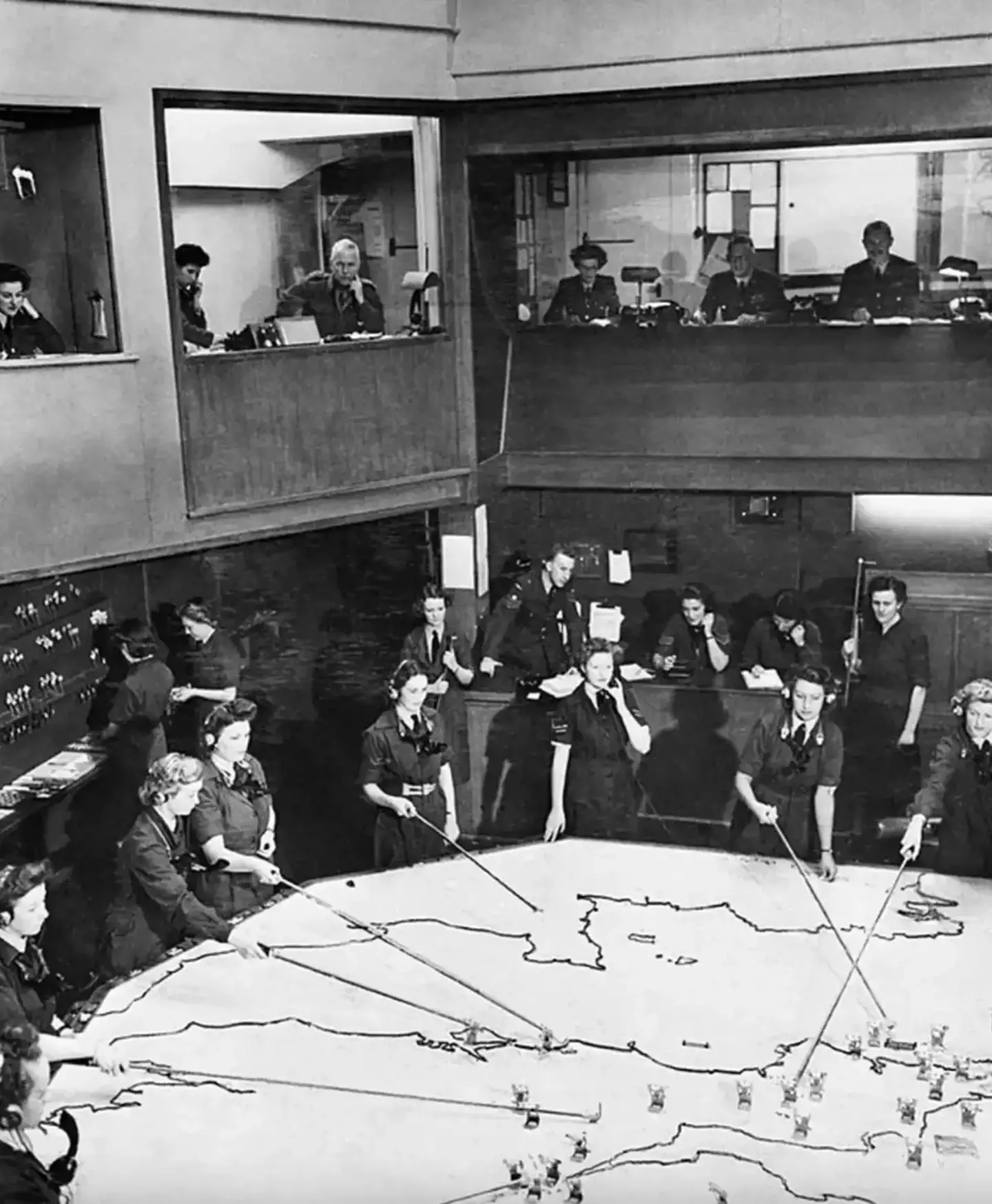 Rudloe Manor was once key in British military operations (Fg. Off. A Goodchild/Imperial War Museums via Getty Images)