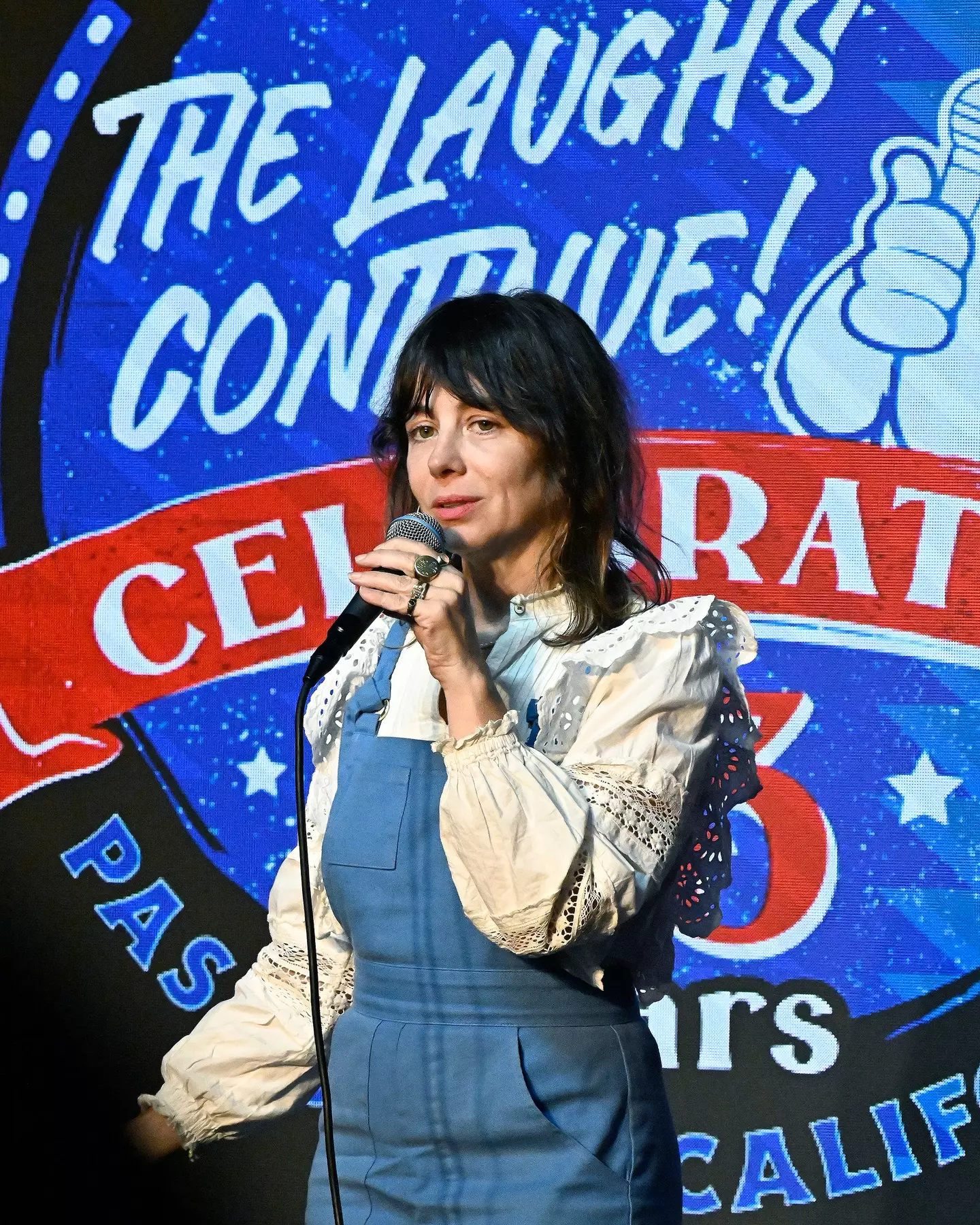 The funnywoman made a point about double standards.