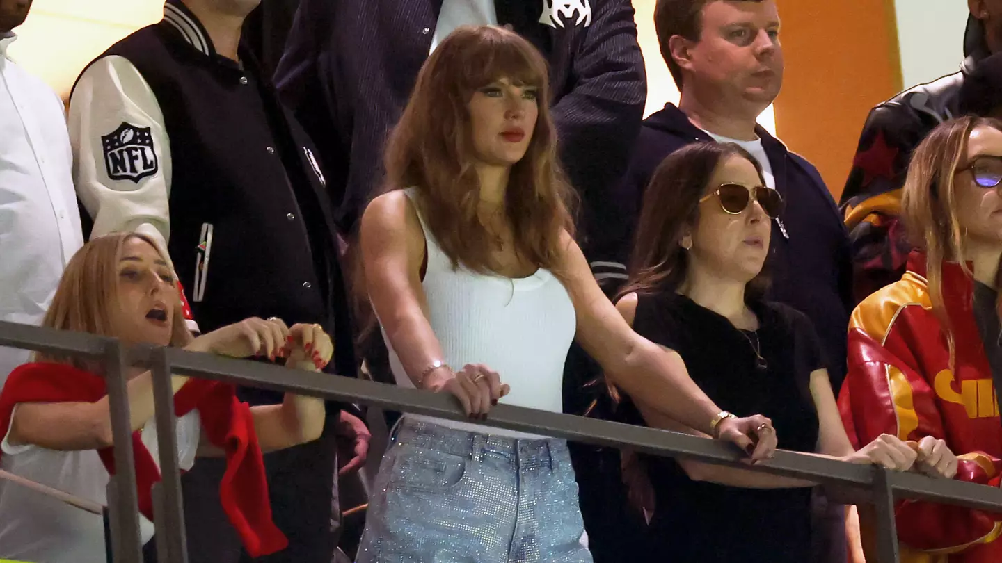 Super Bowl commentator made brutal Travis Kelce comment while showing Taylor Swift on screen