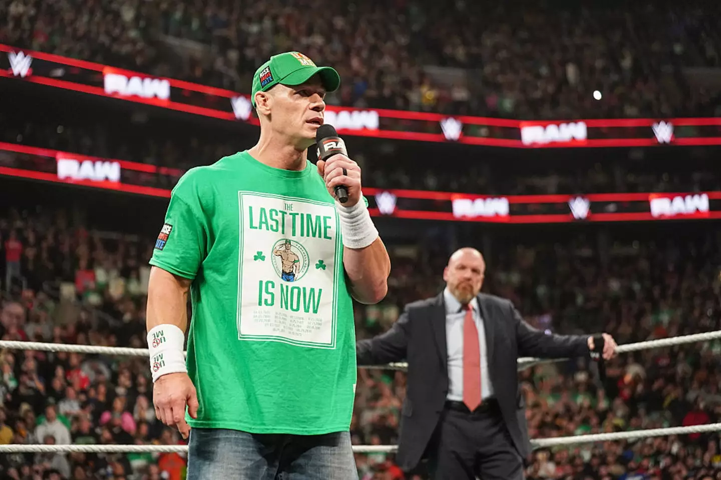 Cena's final opponent is still yet to be decided (Rich Freeda/WWE via Getty Images)