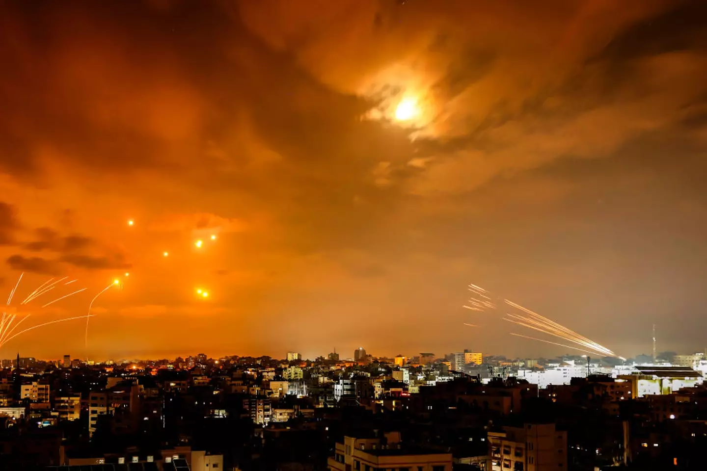 The project is similar to Israel's Iron Dome missile system (EYAD BABA/AFP via Getty Images)