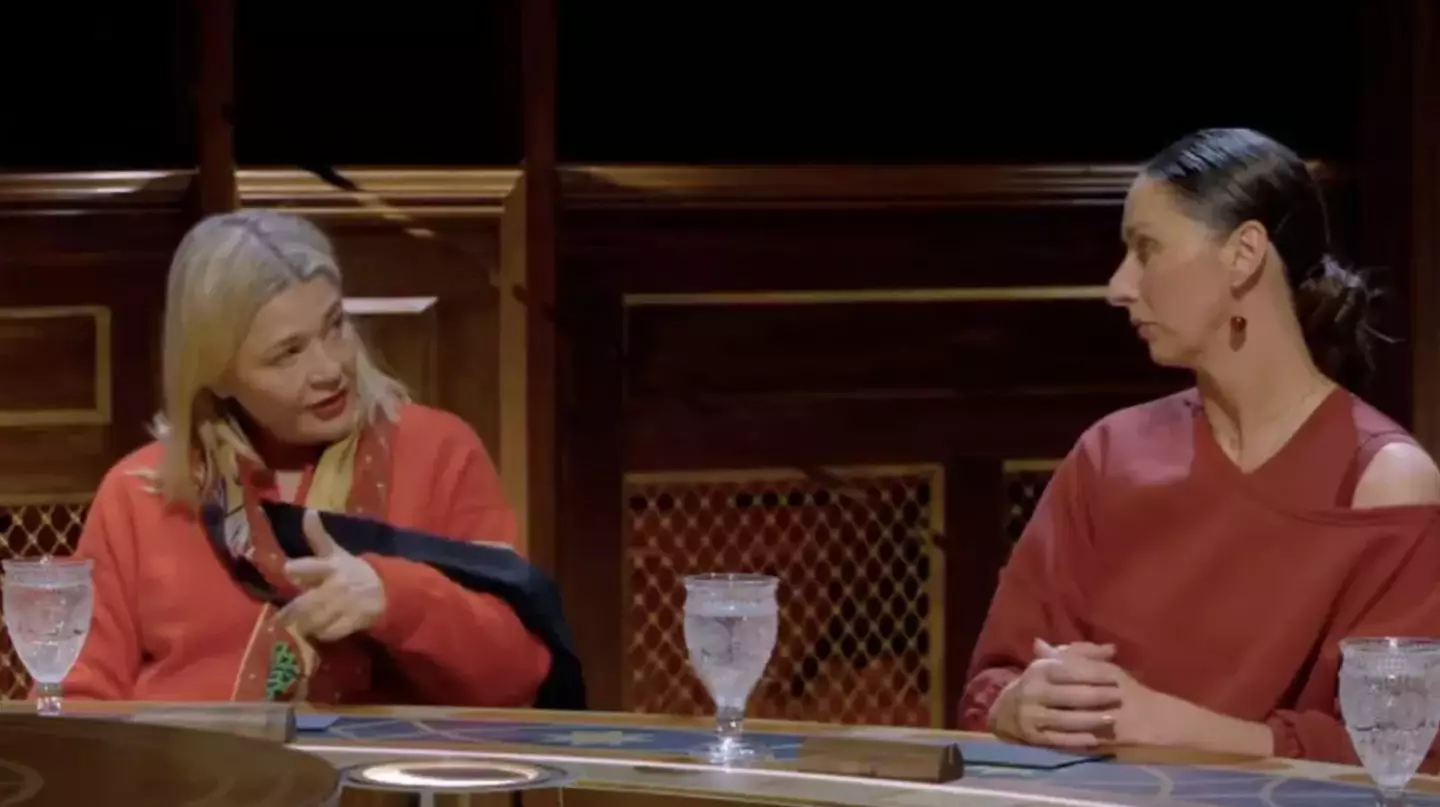 Harriet asked the others to vote for her. (BBC)