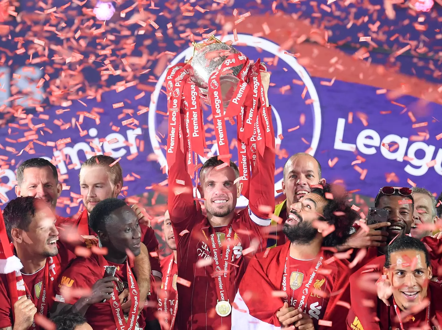 John was 78 the year Jordan Henderson was born. (Laurence Griffiths via Getty Images)