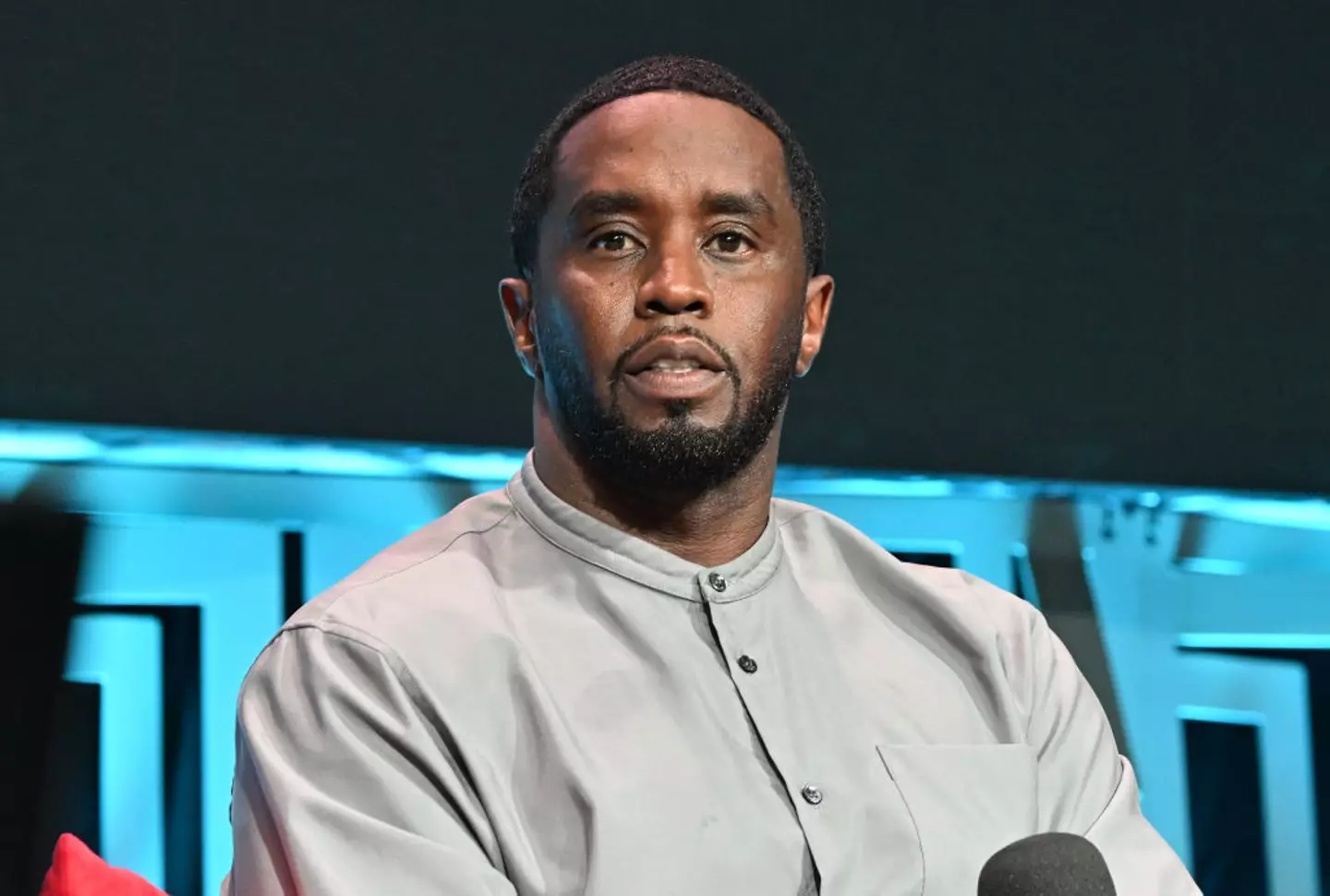 P Diddy, real name Sean Combs, is currently in jail after being arrested over accusations that he 'abused, threatened and coerced women'. (Paras Griffin/Getty Images)