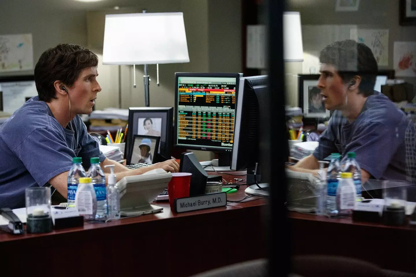 Michael Burry was famously portrayed by Christian Bale in The Big Short (Paramount Pictures)
