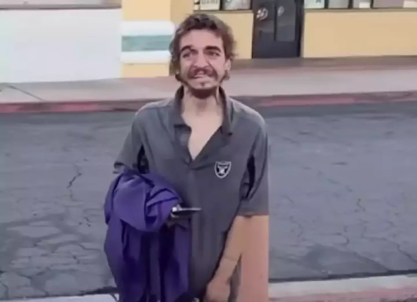 Chase went viral after being recently filmed on the streets of LA (TikTok)