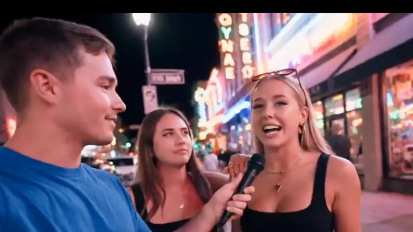 Man who helped create 'creepy' street interview with two girls out clubbing addressed worrying context behind it
