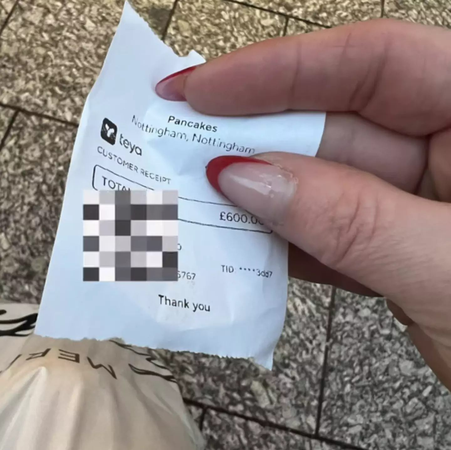 The refund receipt (TikTok / @isleclean)