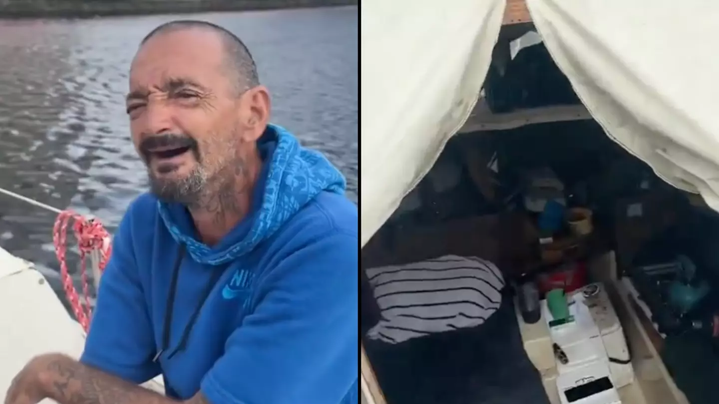 Florida man nicknamed 'Lieutenant Dan' explains why he refuses to leave boat as Hurricane Milton approaches