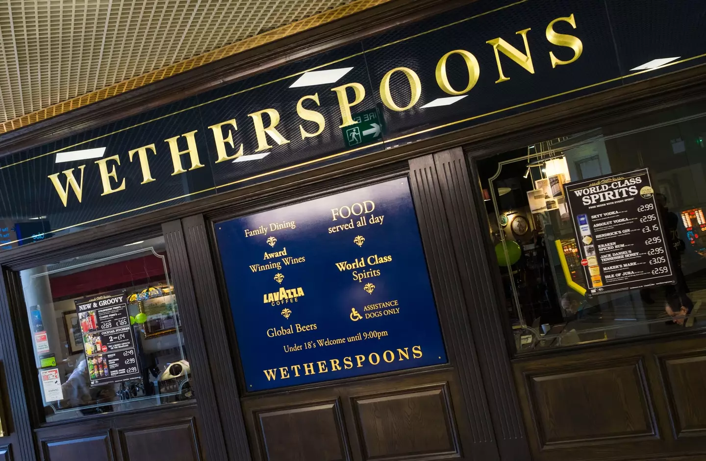The giveaway will be available at Wetherspoons pubs.