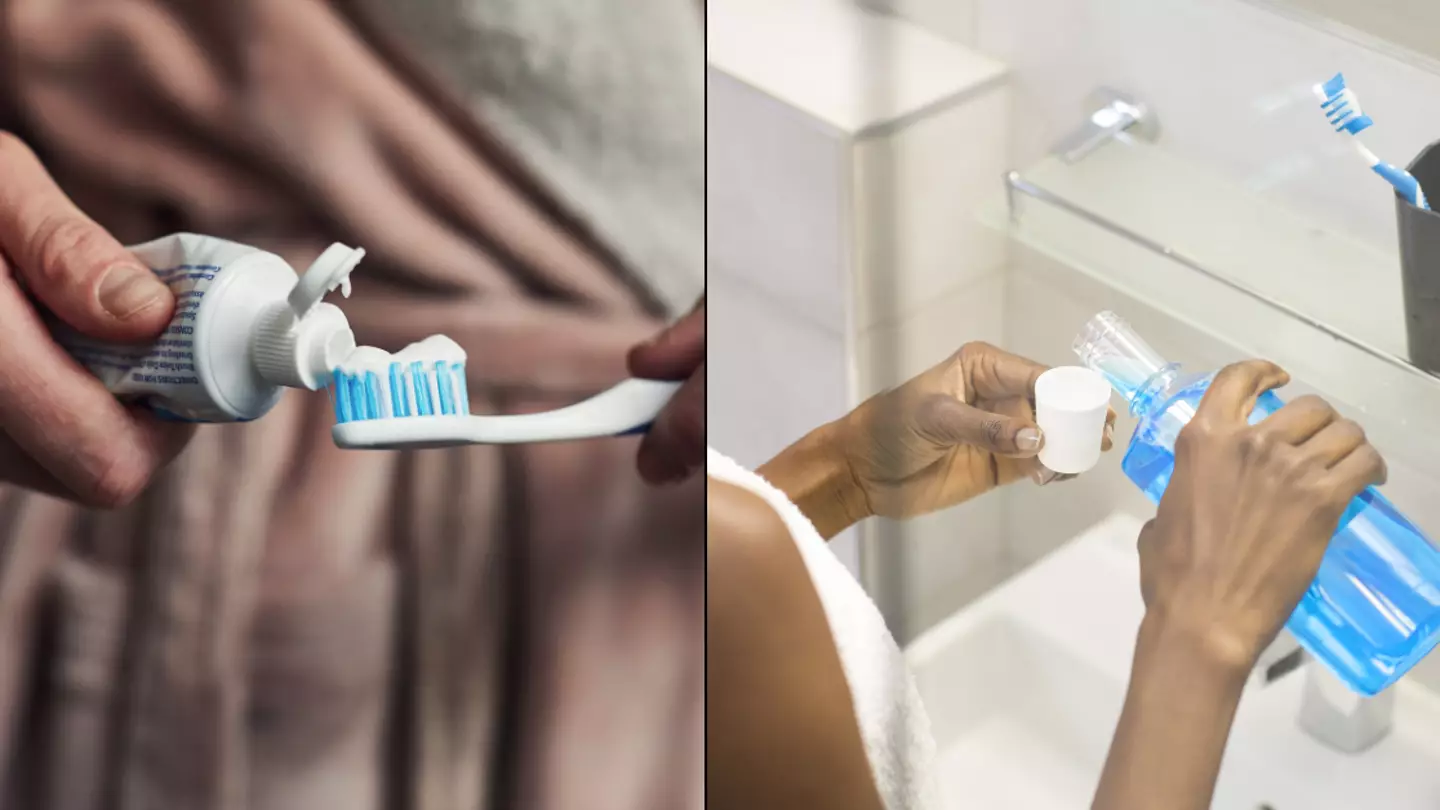 Dentist reveals reason why you shouldn't use mouthwash straight after brushing your teeth