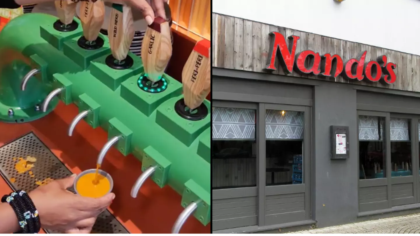 Nando’s has introduced a new sauce device so customers don’t have to take 10 bottles to the table