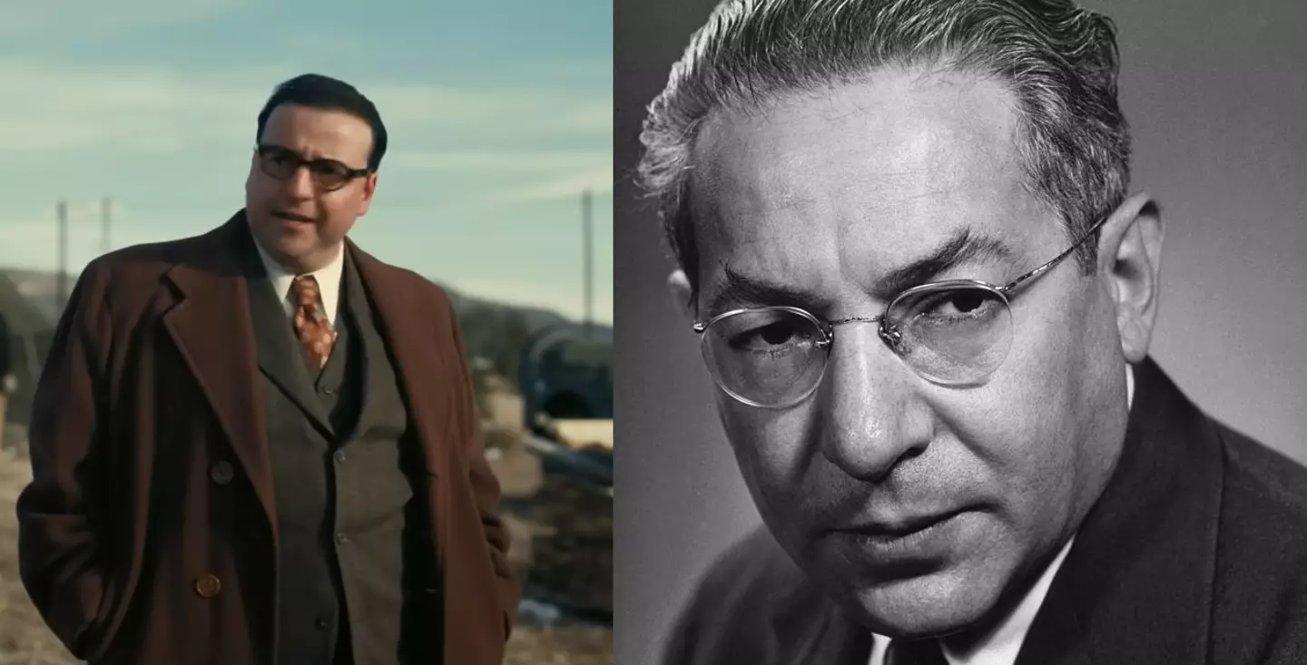 David Krumholtz as physicist Isidor Isaac Rabi.