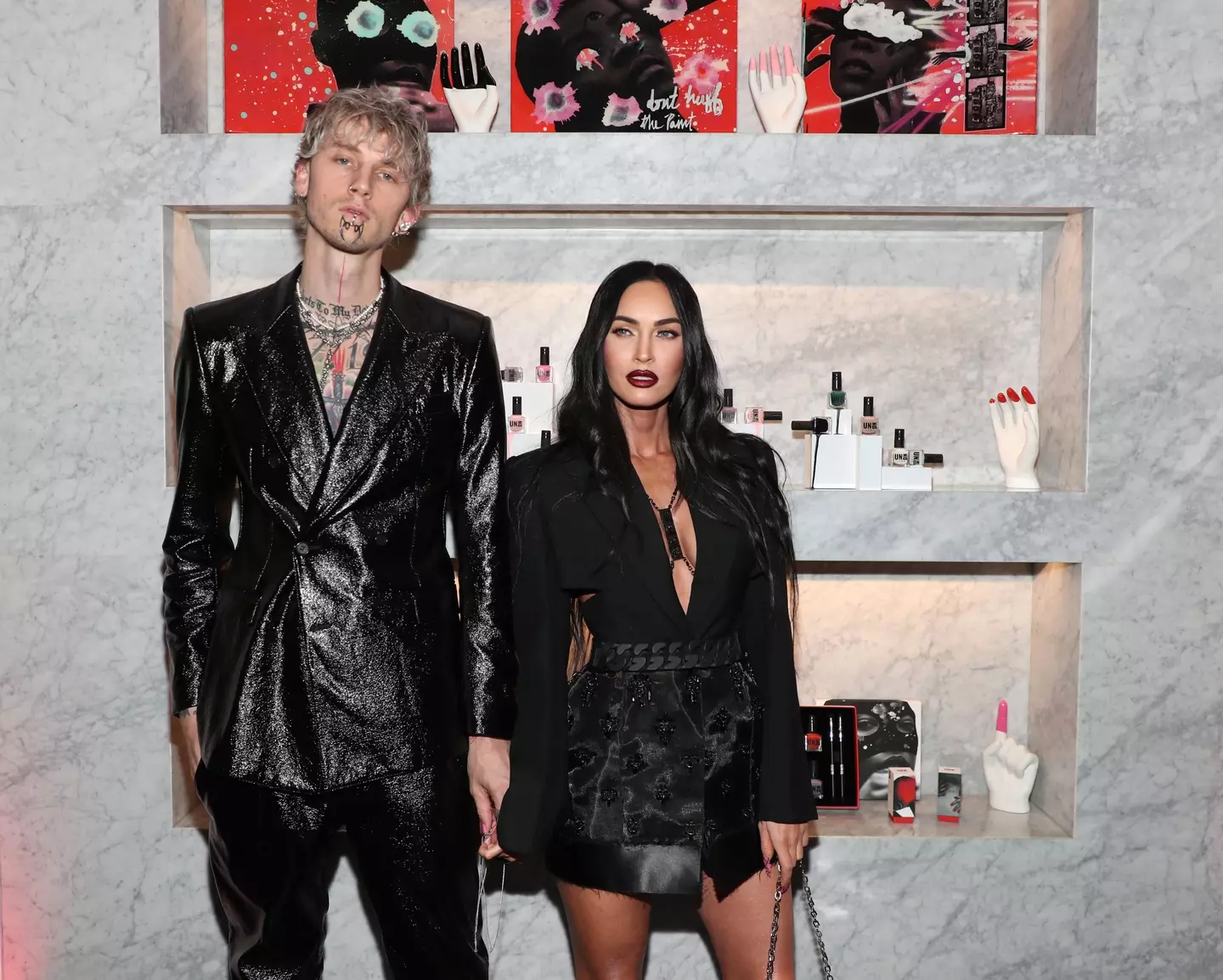 While they're no longer engaged, Megan Fox said Machine Gun Kelly would always be 'my twin soul'. (Jerritt Clark/Getty Images for Machine Gun Kelly's UN/DN LAQR)