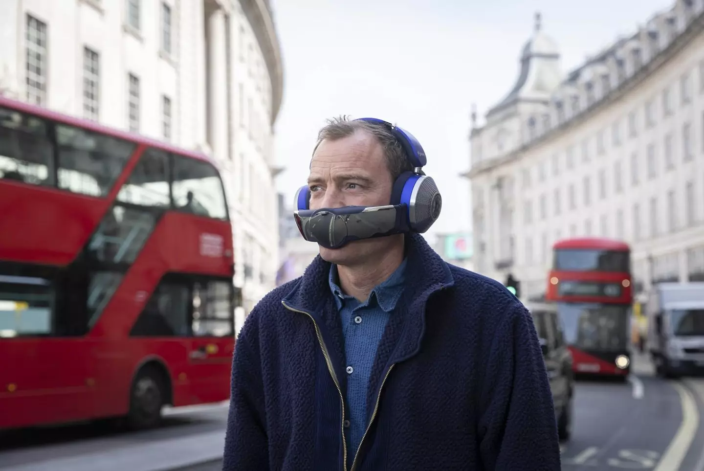 Dyson Zone headphones and air filter.