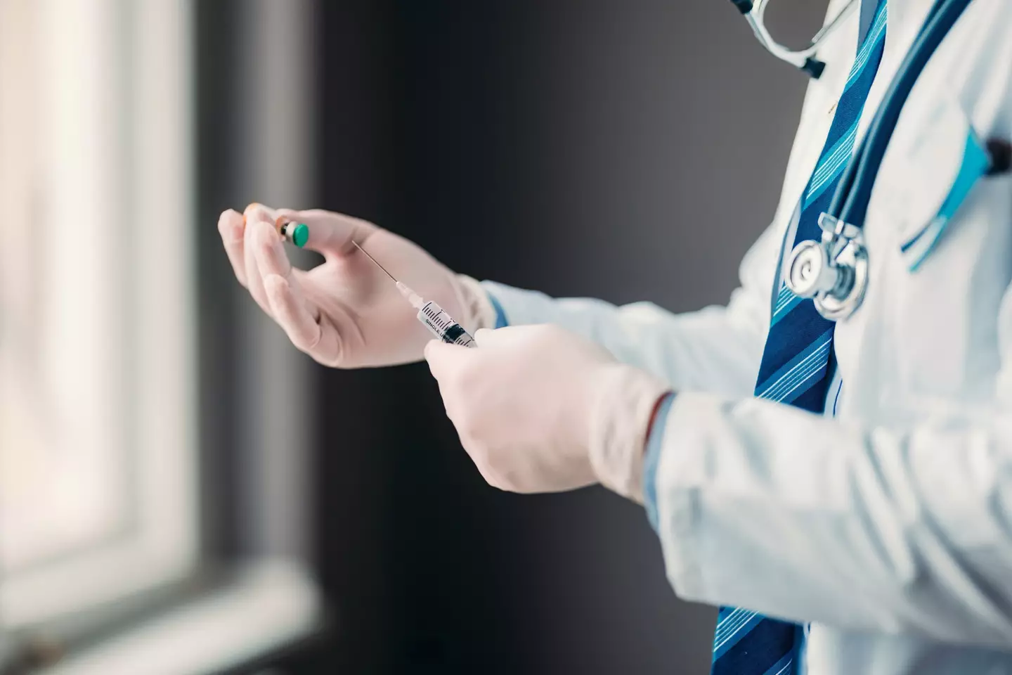 Syringes are put into the penis without damaging the shaft (Getty Stock Image)