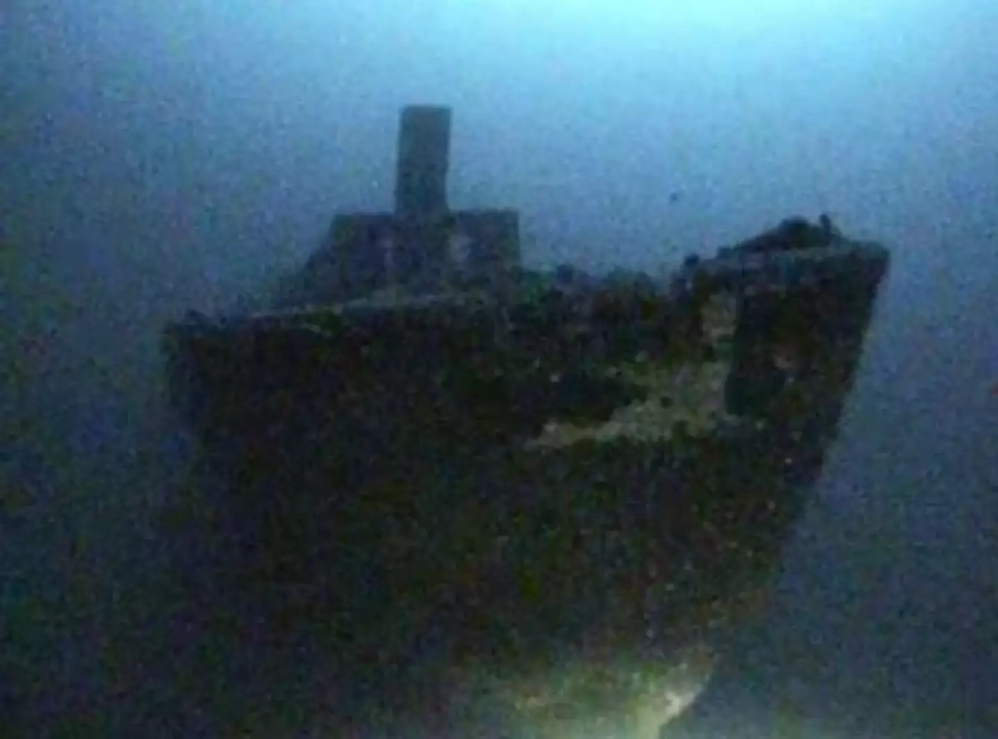 The MV Noongah was largely in tact. (CSIRO)