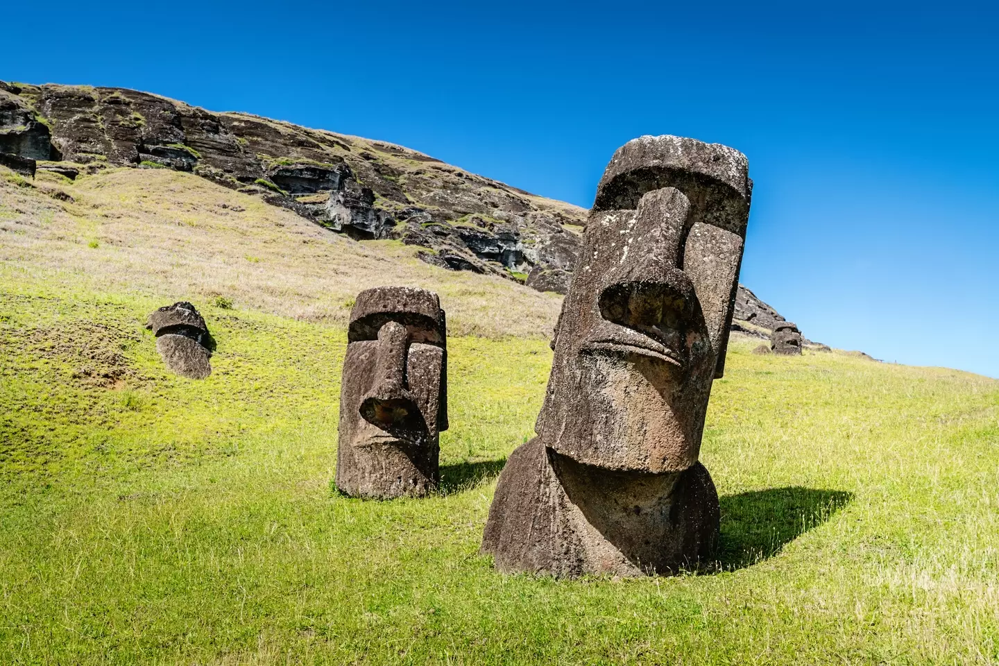 Created between 1250 and 1500, the statues are considered a UNESCO world heritage site (Getty Stock Images)