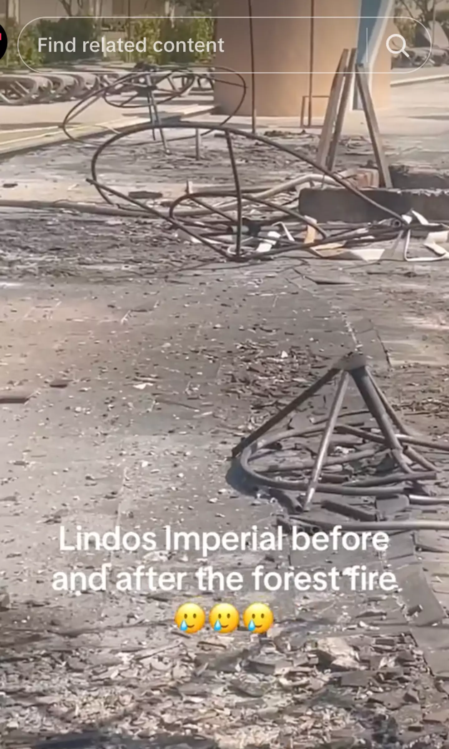 The hotel is 'temporarily out of operation'.