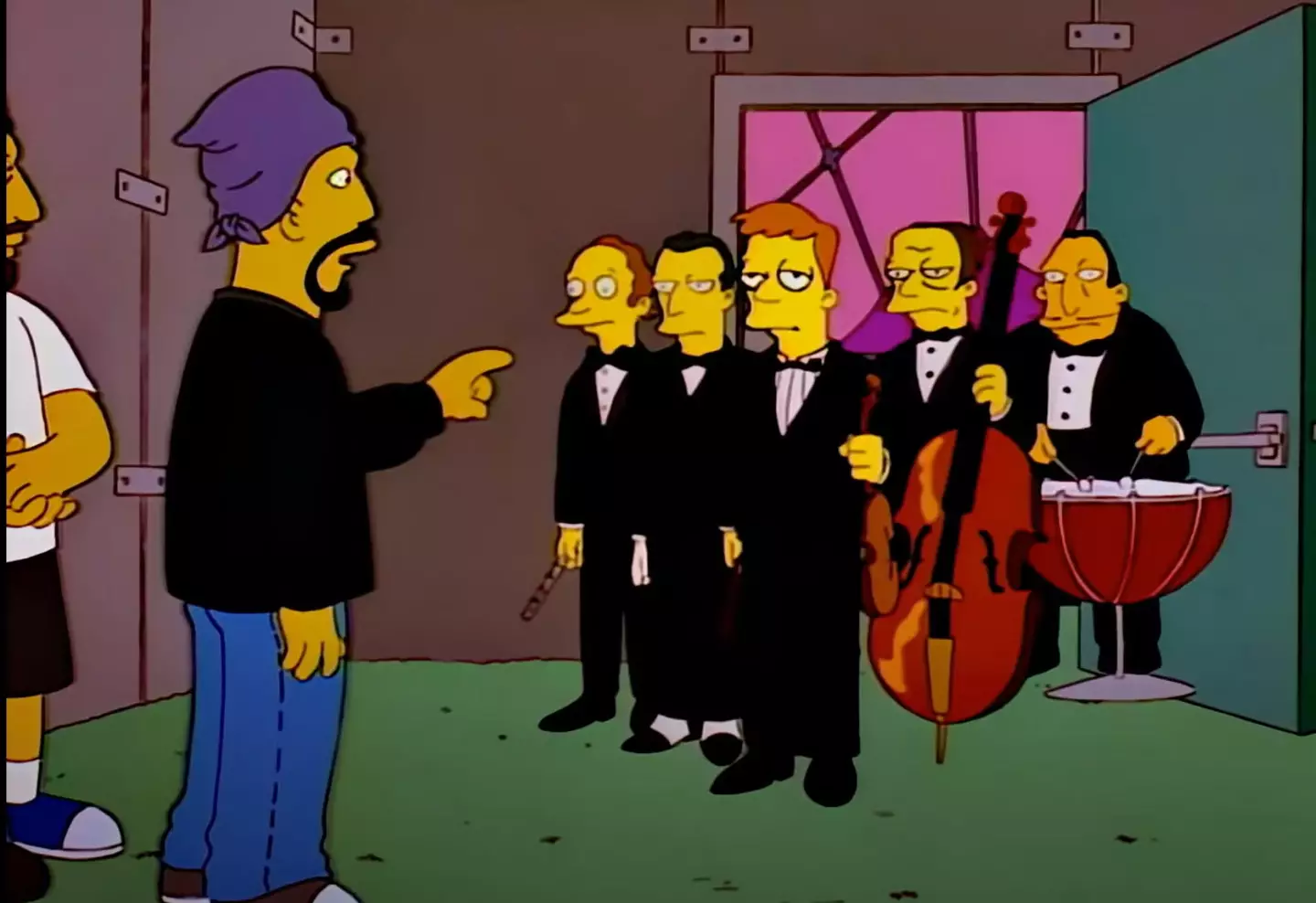 The Simpsons predicted a collaboration between hip-hop group Cypress Hill and the London Symphony Orchestra.