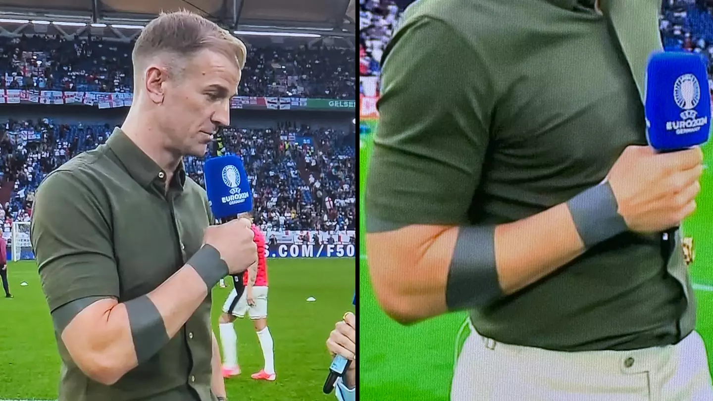 Joe Hart explained tattoo on arm as Euros viewers question what it is