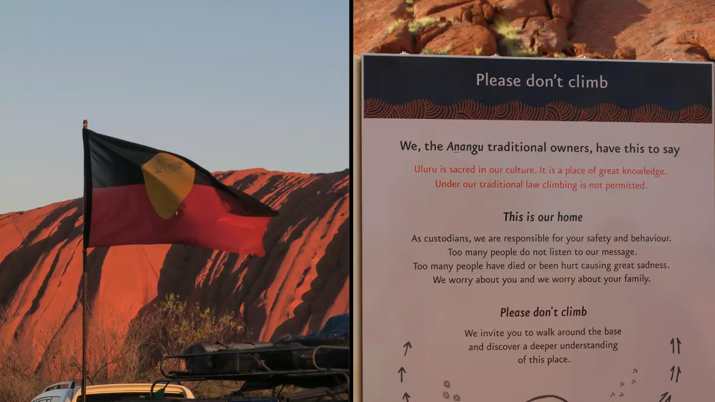 Man fined thousands after becoming the first person convicted of illegally climbing Uluru
