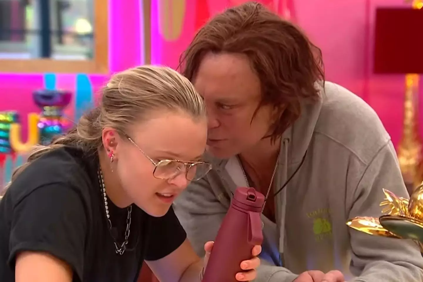 Mickey Rourke left the ITV show 'following a discussion with Big Brother' over his behaviour (ITV)