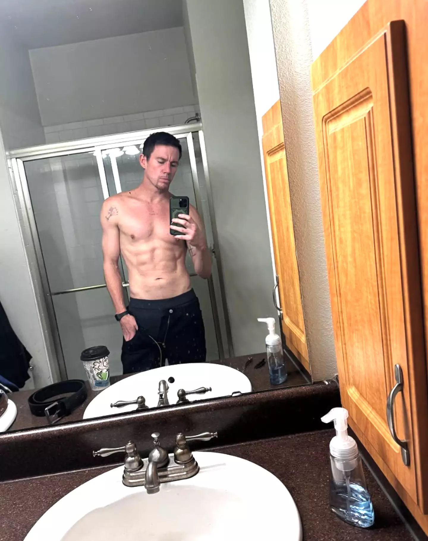 Tatum preparing for Roofman (Instagram/@channingtatum)