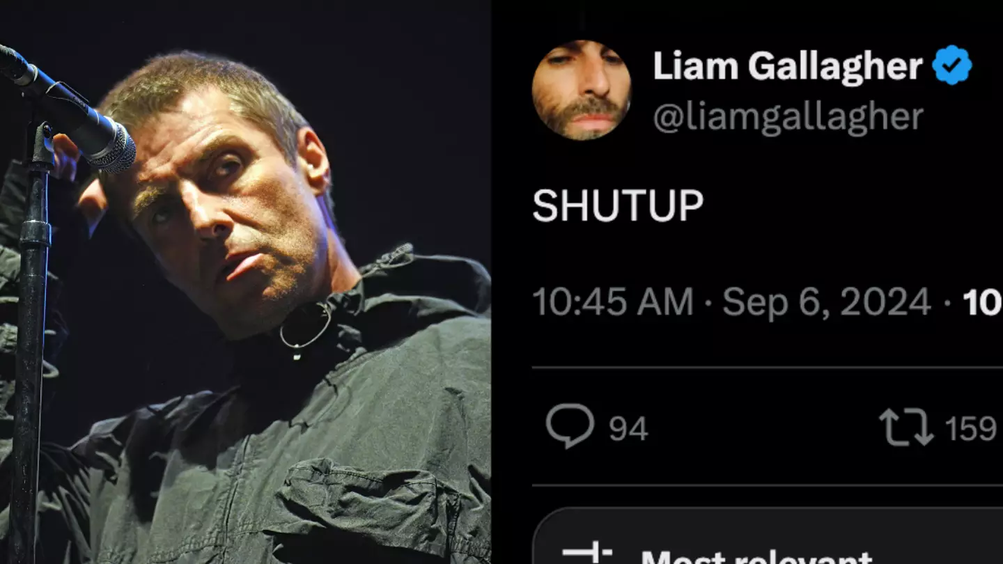Liam Gallagher finally responds to Oasis reunion and ticket price controversy as he tells fan to 'shutup'