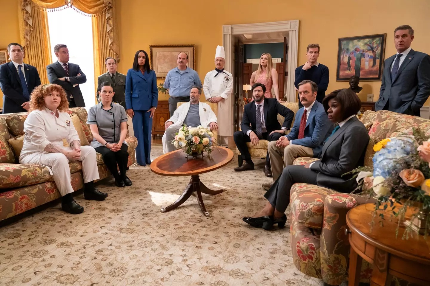 The cast of the Netflix show is full of comedic stars (Netflix)