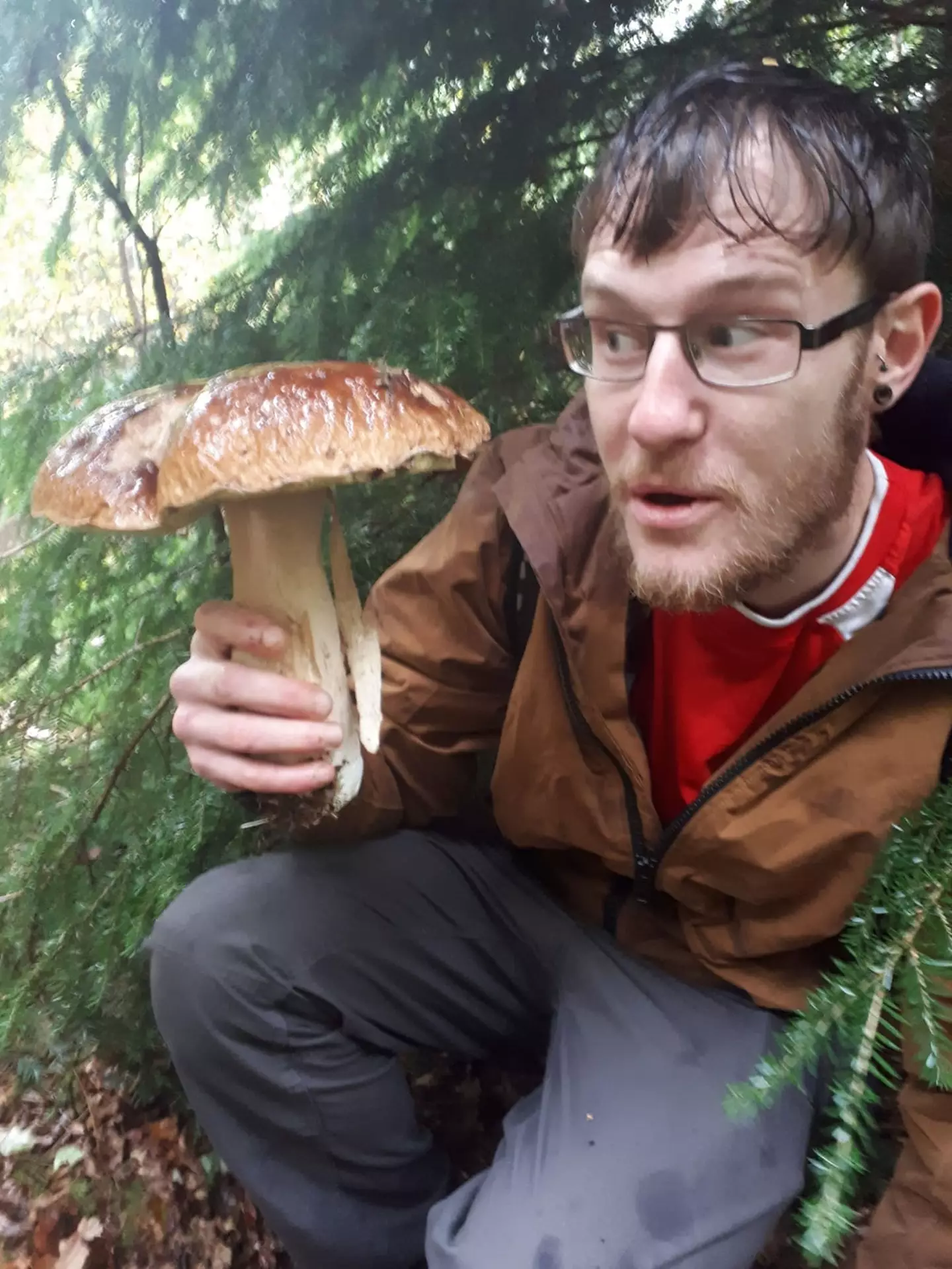 Mike Roberts is thankfully a fungi-enthusiast.
