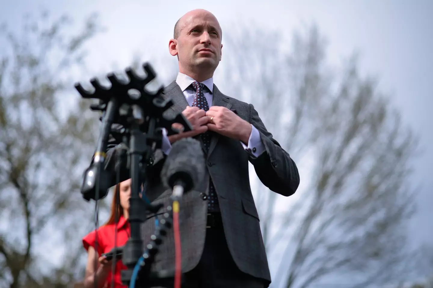 Trump adviser Stephen Miller wrote that 'we soon make clear to Egypt and Europe what we expect in return' (Anna Moneymaker/Getty Images)