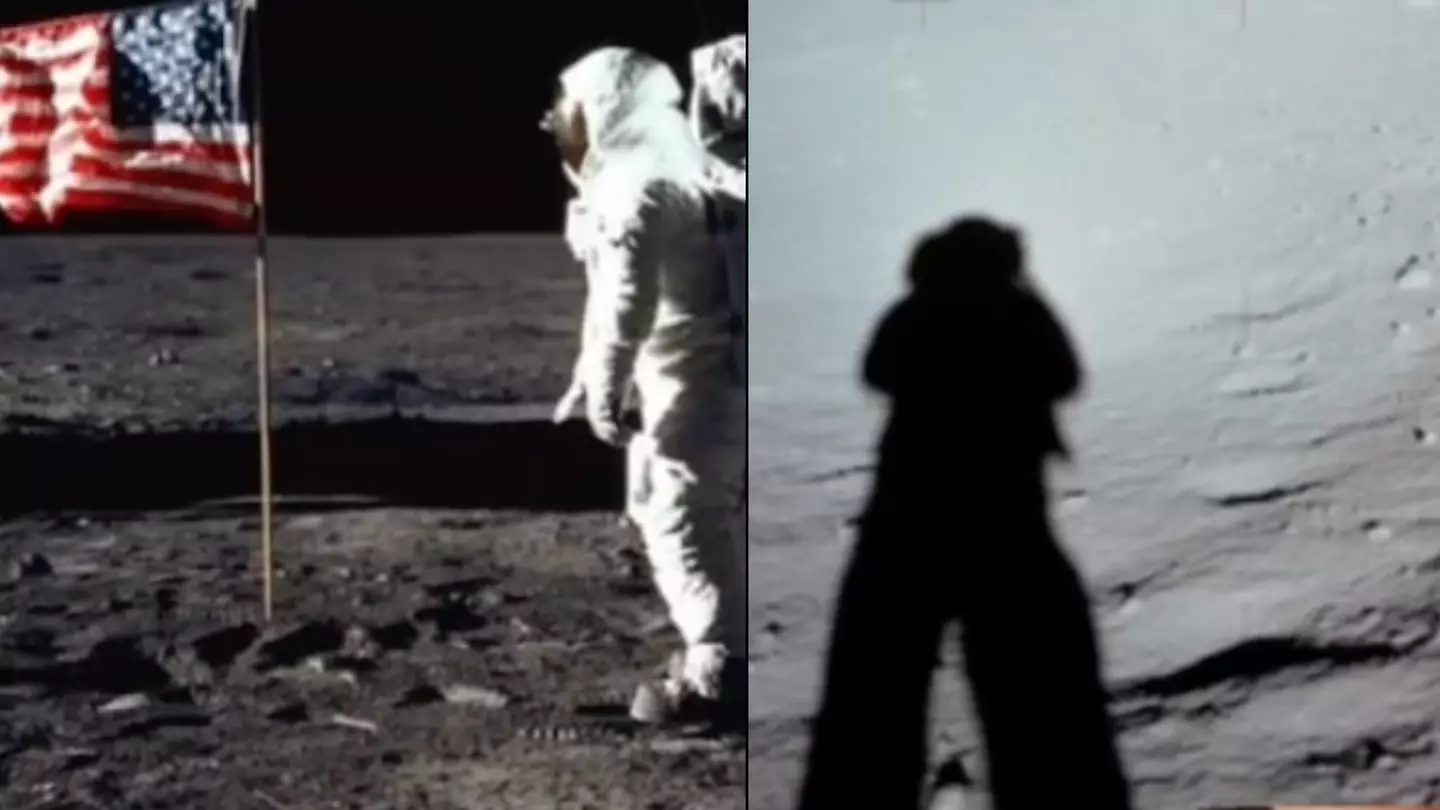 Woman explains why flag was actually waving in famous moon landing picture