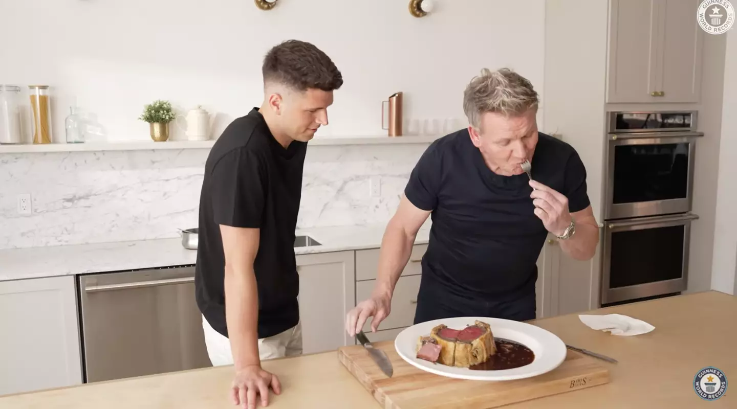 Gordon Ramsay joined forces with Nick DiGiovanni.