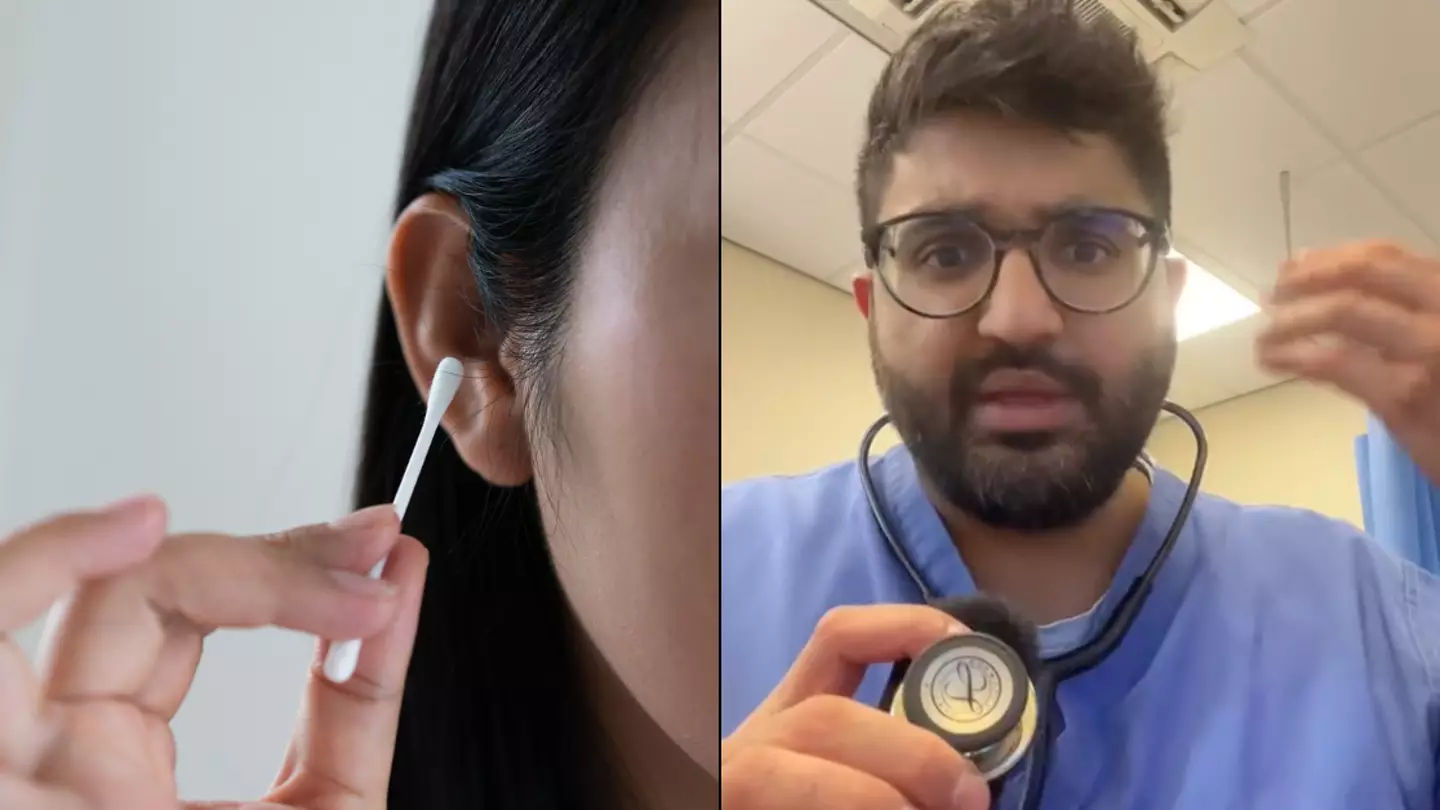 Doctor reveals why you should never clean your ears with cotton buds and offers safer alternative