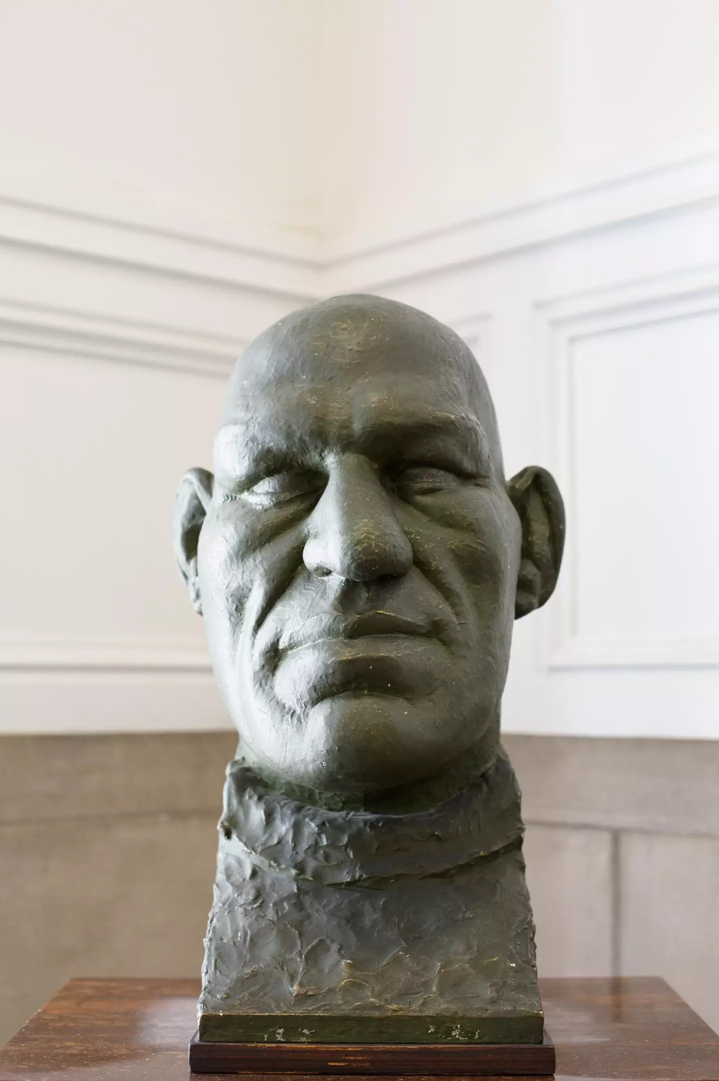 Maurice Tillet's bust is still in the International Museum of Surgical Science.