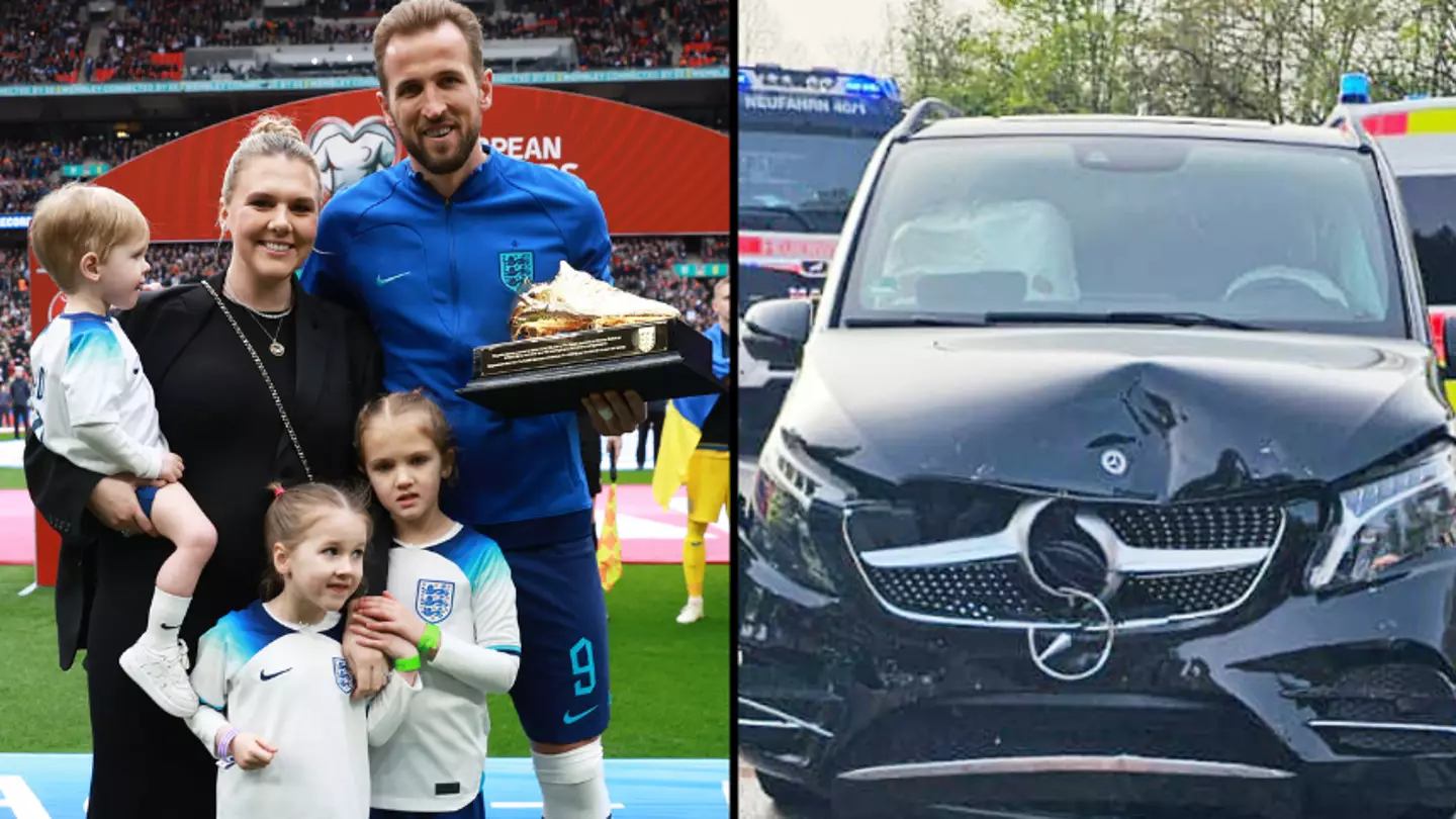 Harry Kane’s three children involved in multi-vehicle car crash