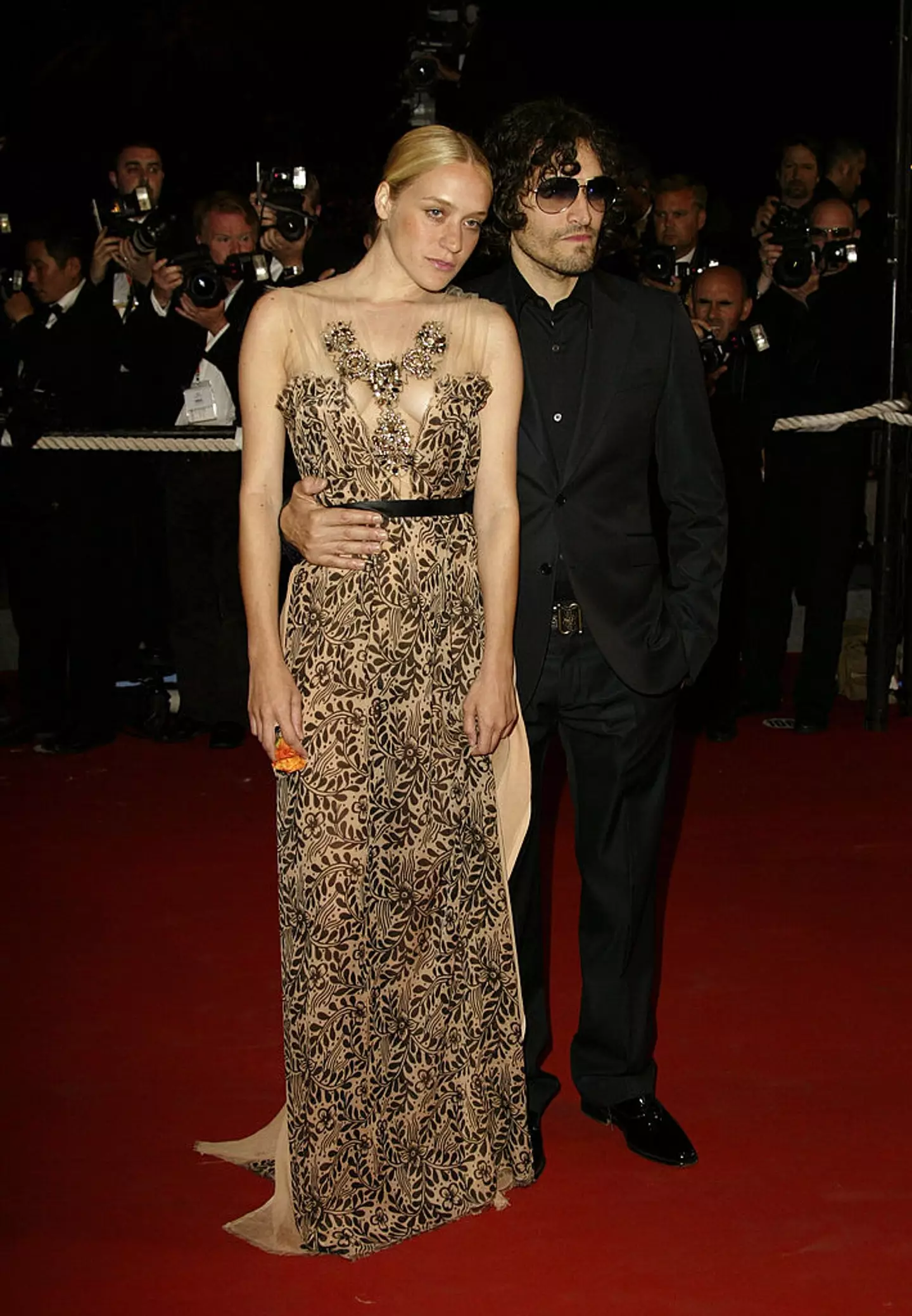 Chloe Sevigny and Vincent Gallo at the Cannes Film Festival.